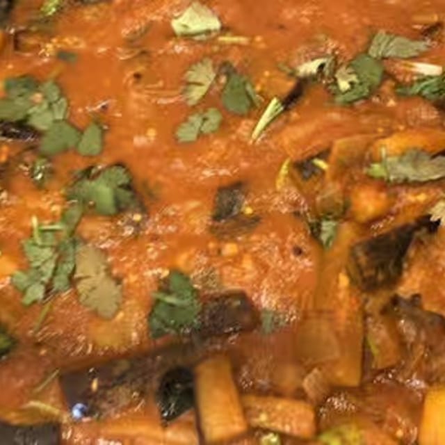 Eggplant Curry.