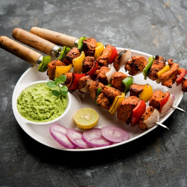 Tandoori Chicken Tikka Kabab.
