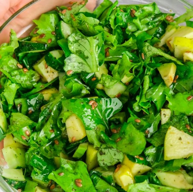 Fresh Green Salad.