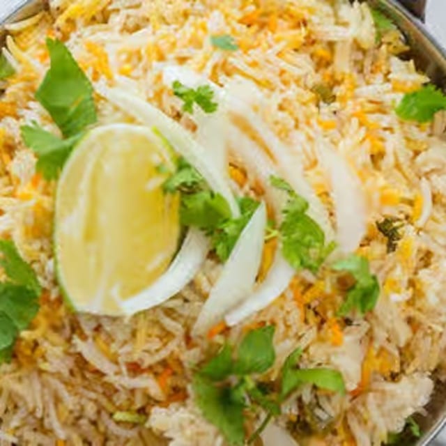 Vegetable Biryani.