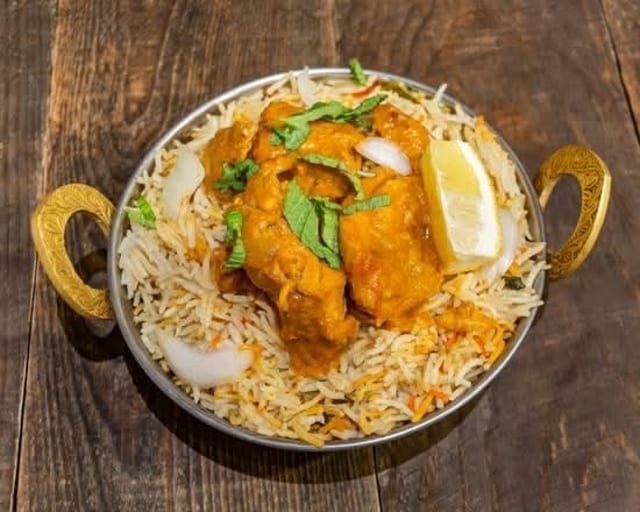 Chicken Tikka Biryani.